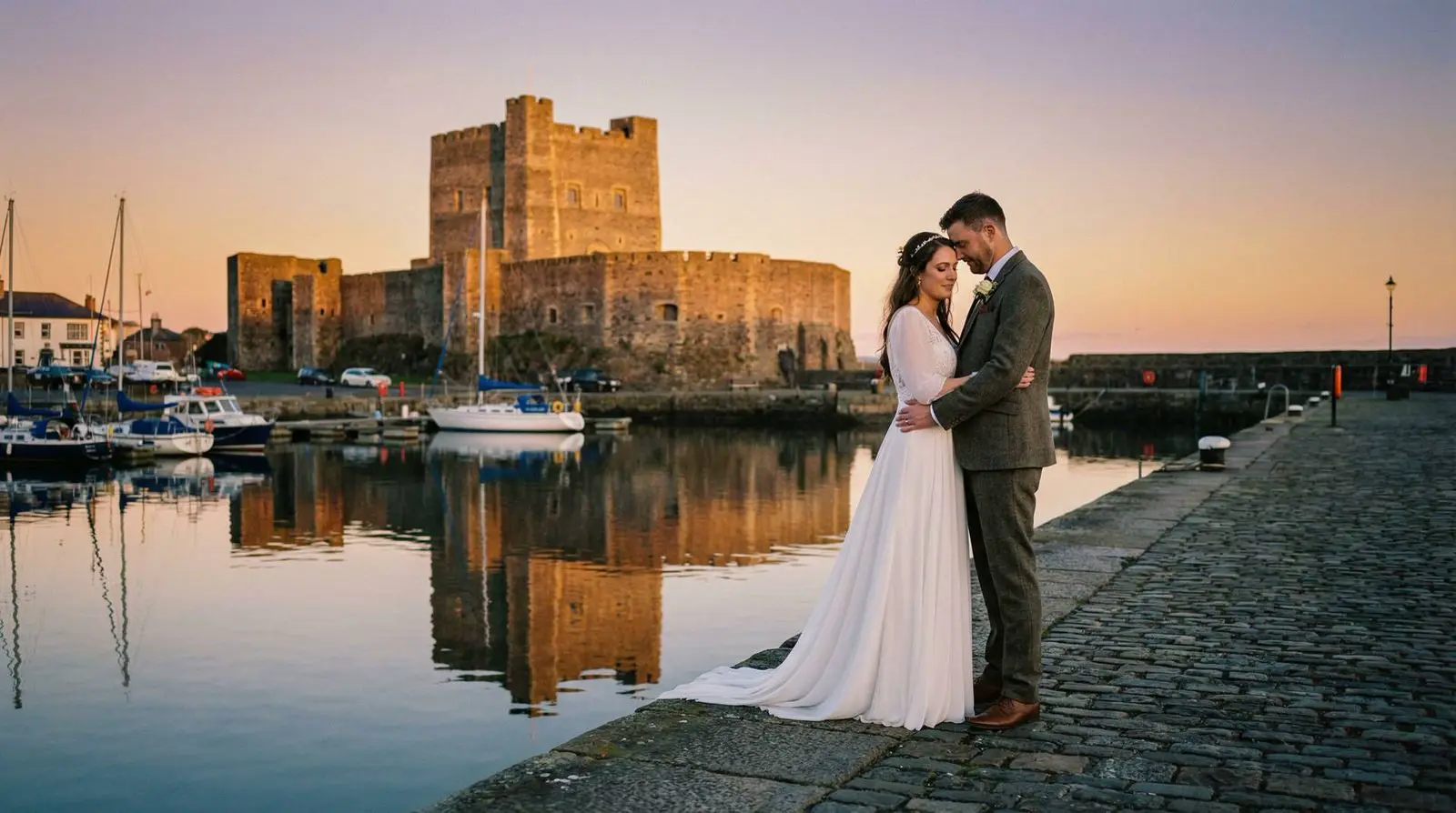 Example image: a couple, Carrickfergus