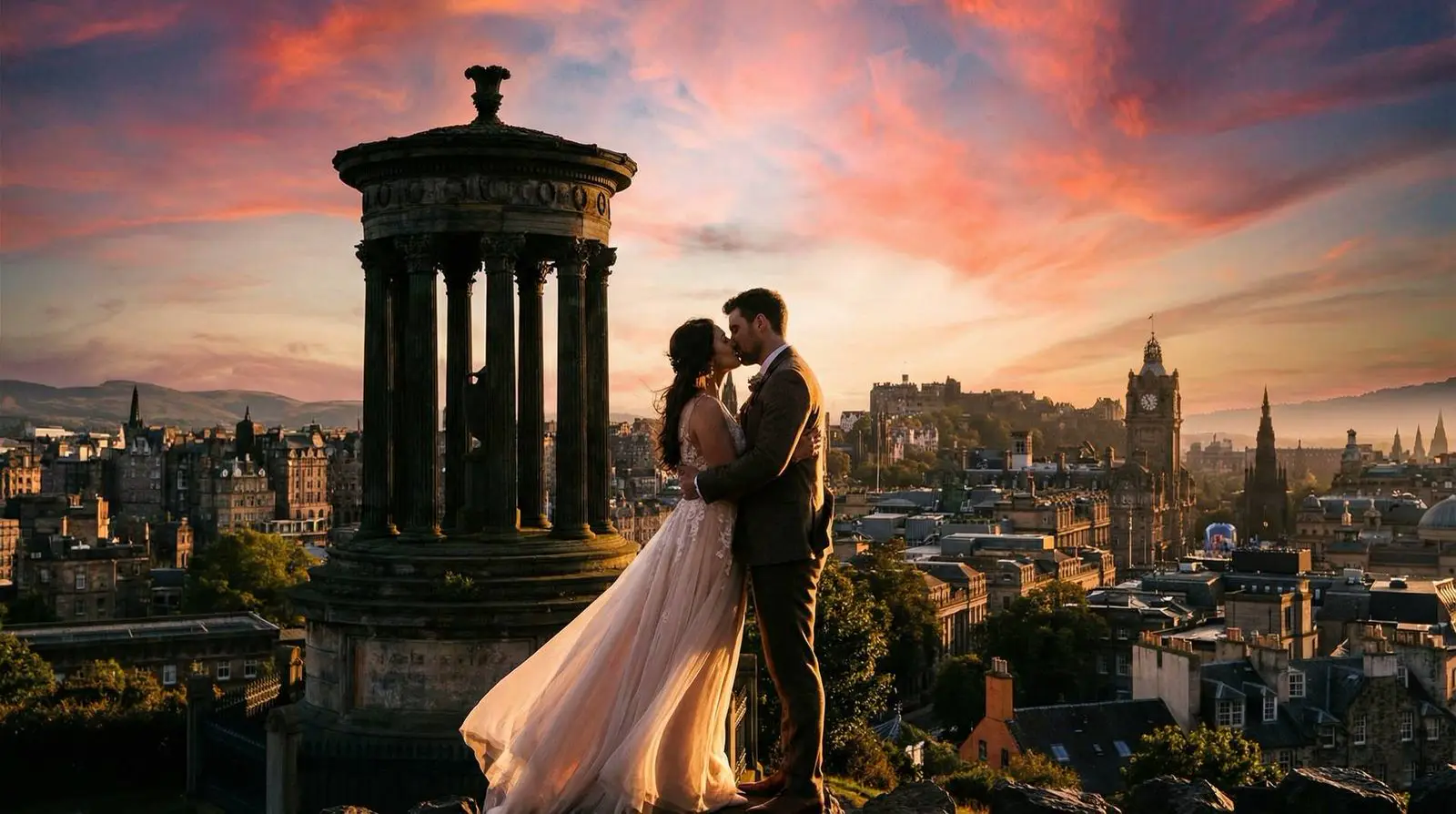 Example image: a couple, City of Edinburgh