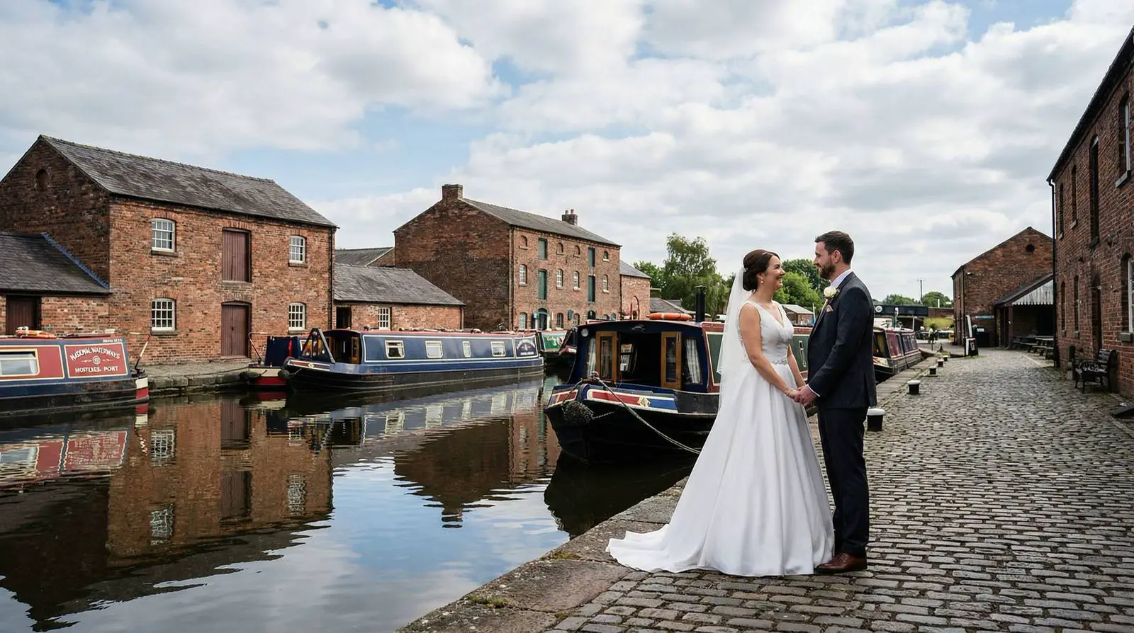 Example image: a couple, Ellesmere Port