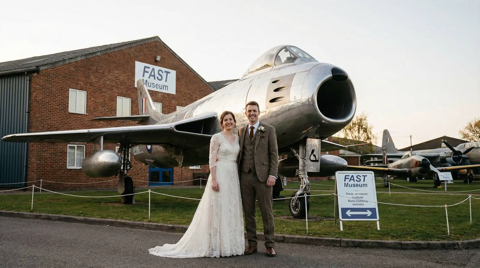 Example image: a couple, Farnborough