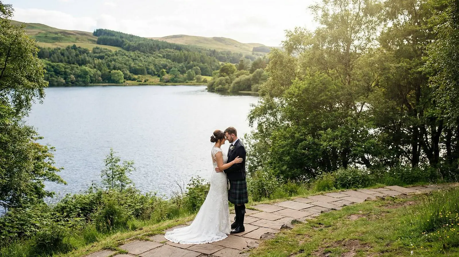 Example image: a couple, North Lanarkshire