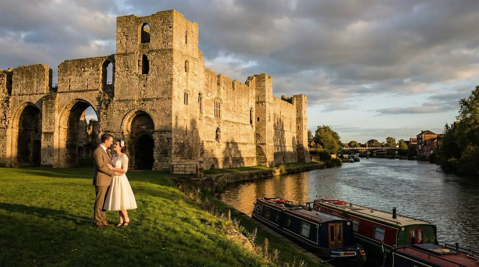 Example image: a couple, Newark-on-Trent