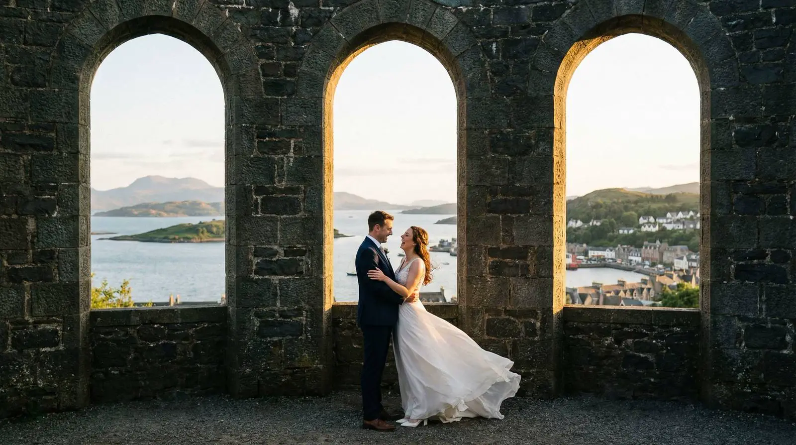 Example image: a couple, Argyll and Bute