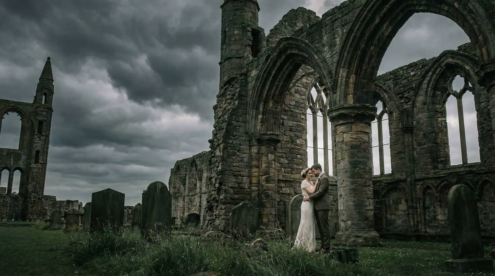 Example image: a couple, St Andrews